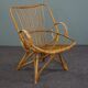 Fauteuil en rotin, 1950