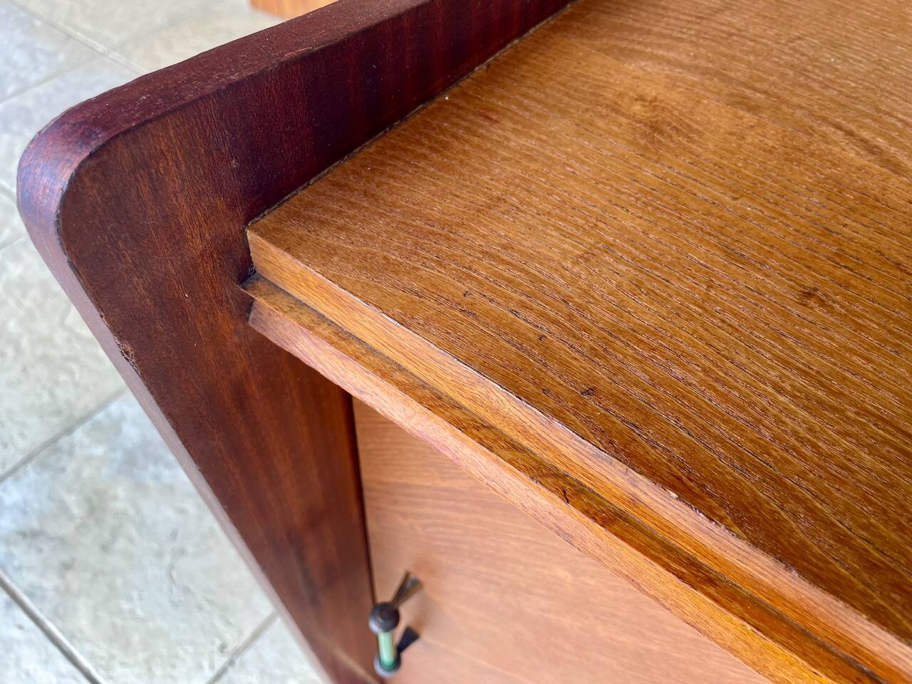 Vintage enfilade in ash and mahogany circa 1950s