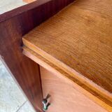 Vintage enfilade in ash and mahogany circa 1950s