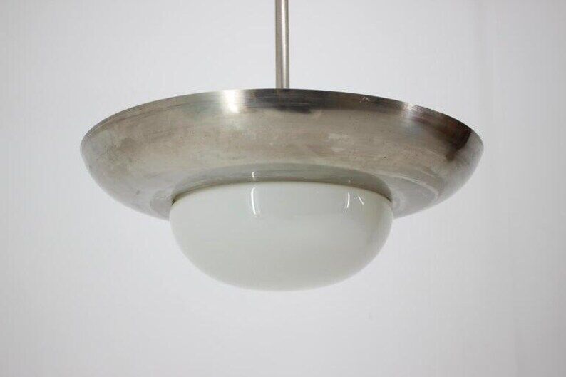 Bauhaus Functionalism Rare Pendant Franta Anyz, 1930s