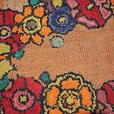 Carpet American made hooked hand 62x113cm - 1920