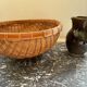 Asian wicker basket