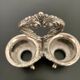 Duo salt shaker and pepper in silver metal color