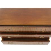 Scandinavian mahogany chest of drawers, Swedish modern, Sweden, 1940