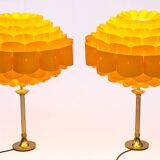 Set of 2 vintage table lamps