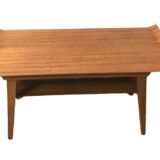 Table basse scandinave en bois massif
