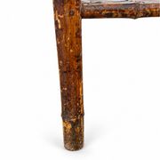 Étagère ancienne en bambou à 4 niveaux – Style japonisant