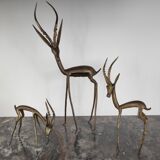 Brass antelopes