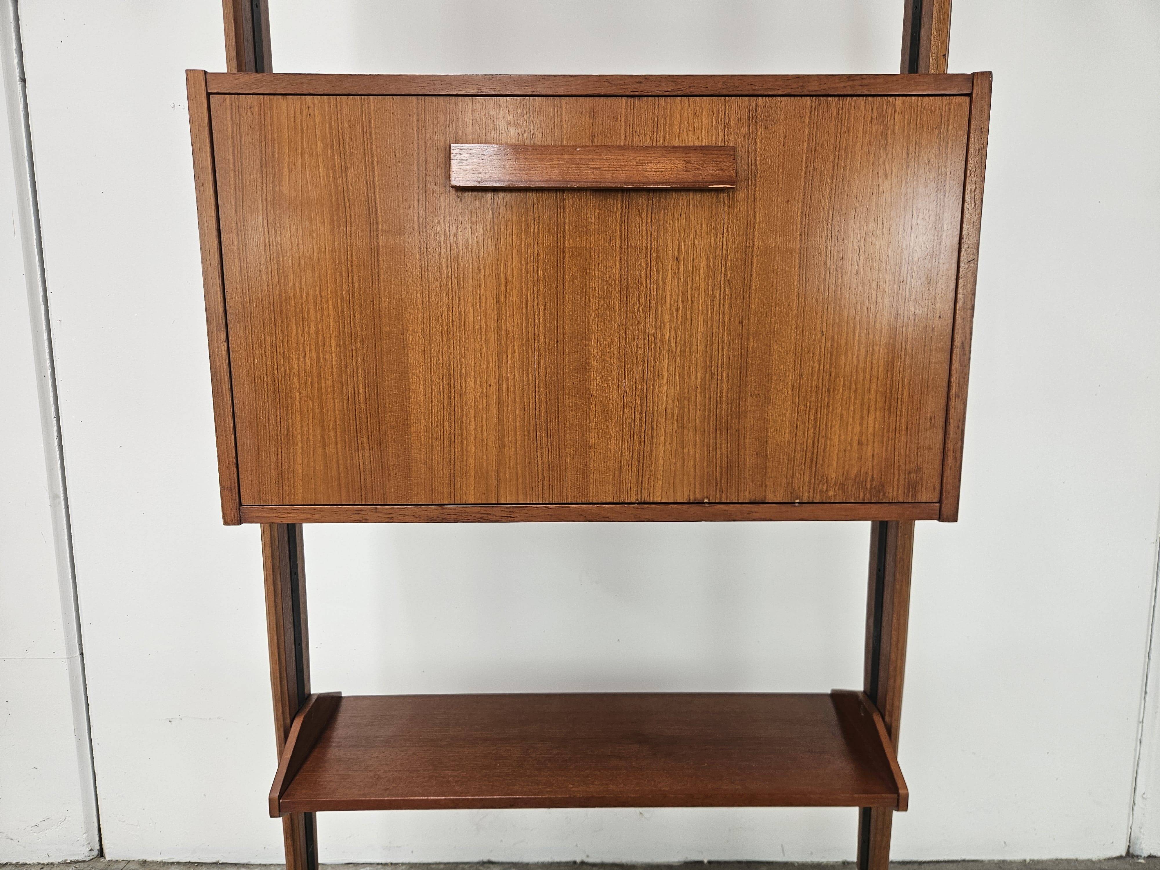 Swedish teak bookcase from the 1960s