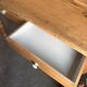 English desk with steps in solid pine (renovated)
