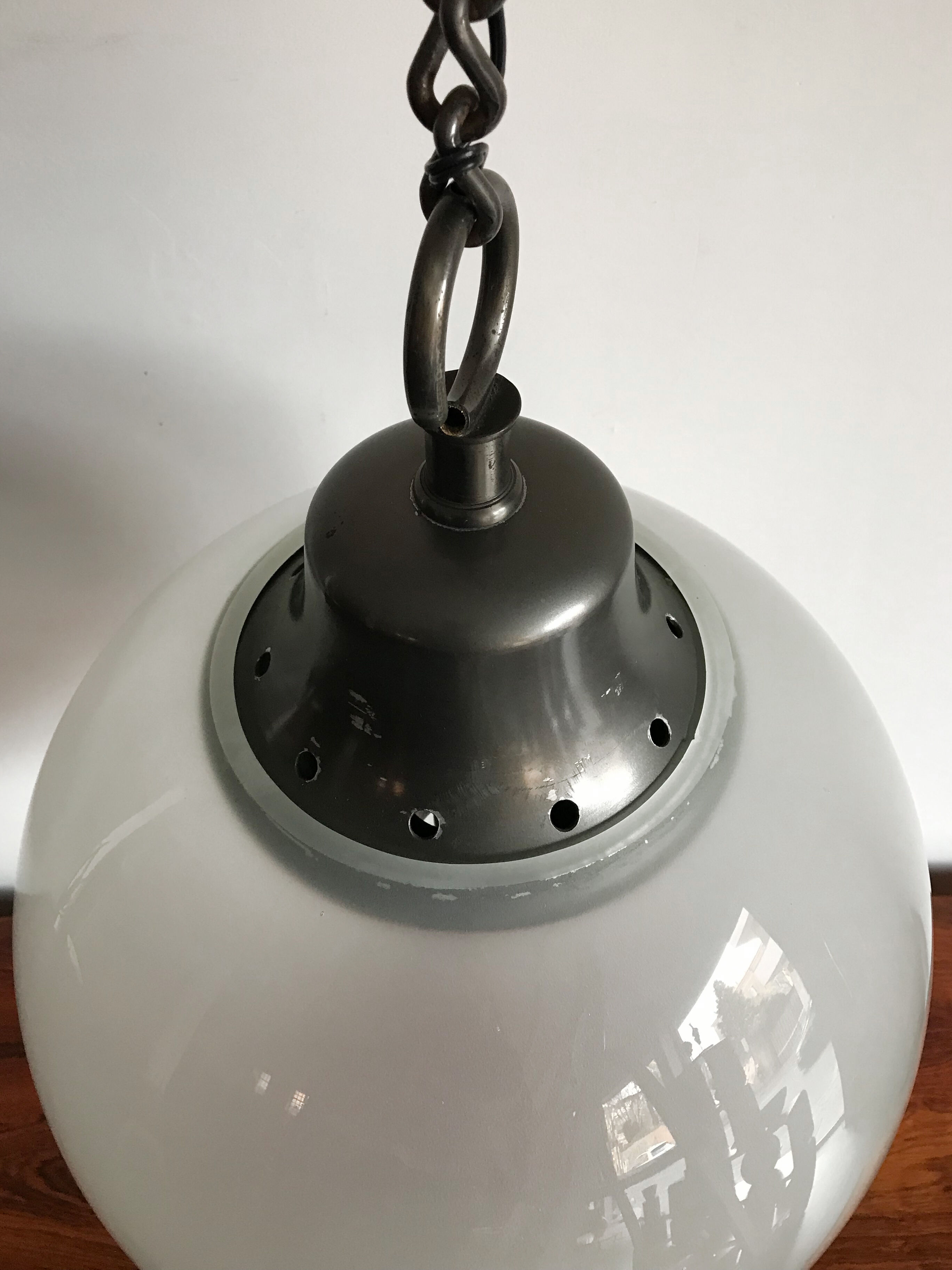 “LS10 Boccia” Italian pendant lamp design Luigi Caccia Dominioni for Azucena  1960s