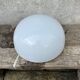 Vintage ceiling light in white opaline, vintage wall sconce.