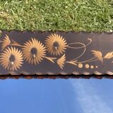 Smoked mirror with shutters