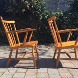Pair of scandinavian armchairs 1960