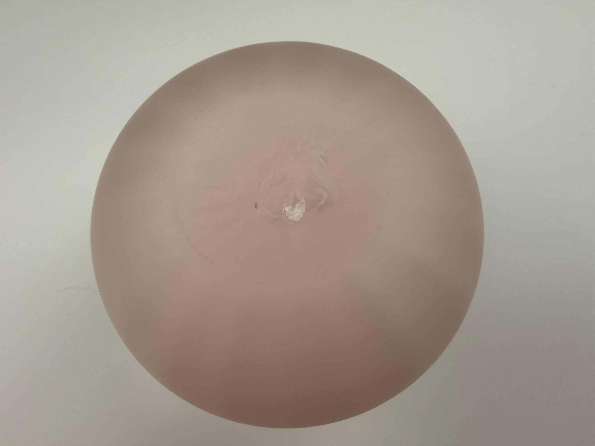 Vase rose poudré SIA