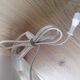 White metal wall lamp, Ikea 80s
