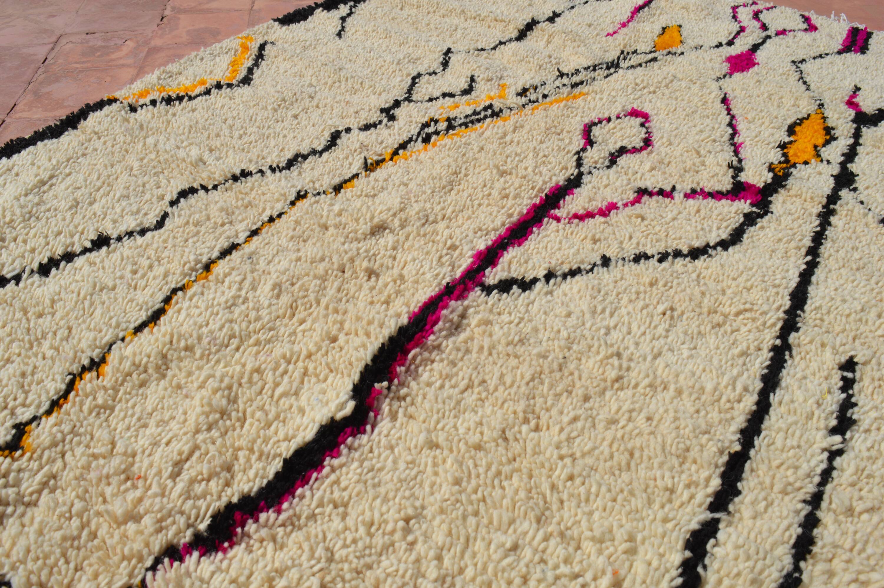 Moroccan berber carpet 245x145cm