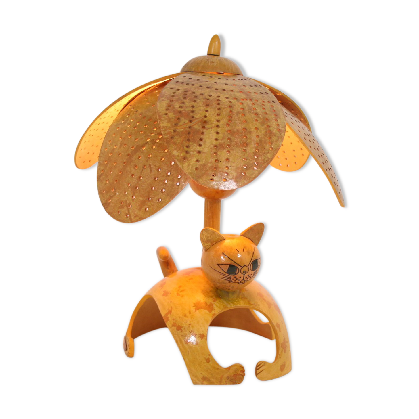 Valerie Ray palm cat French design 1970's