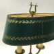 Bronze bouillotte lamp