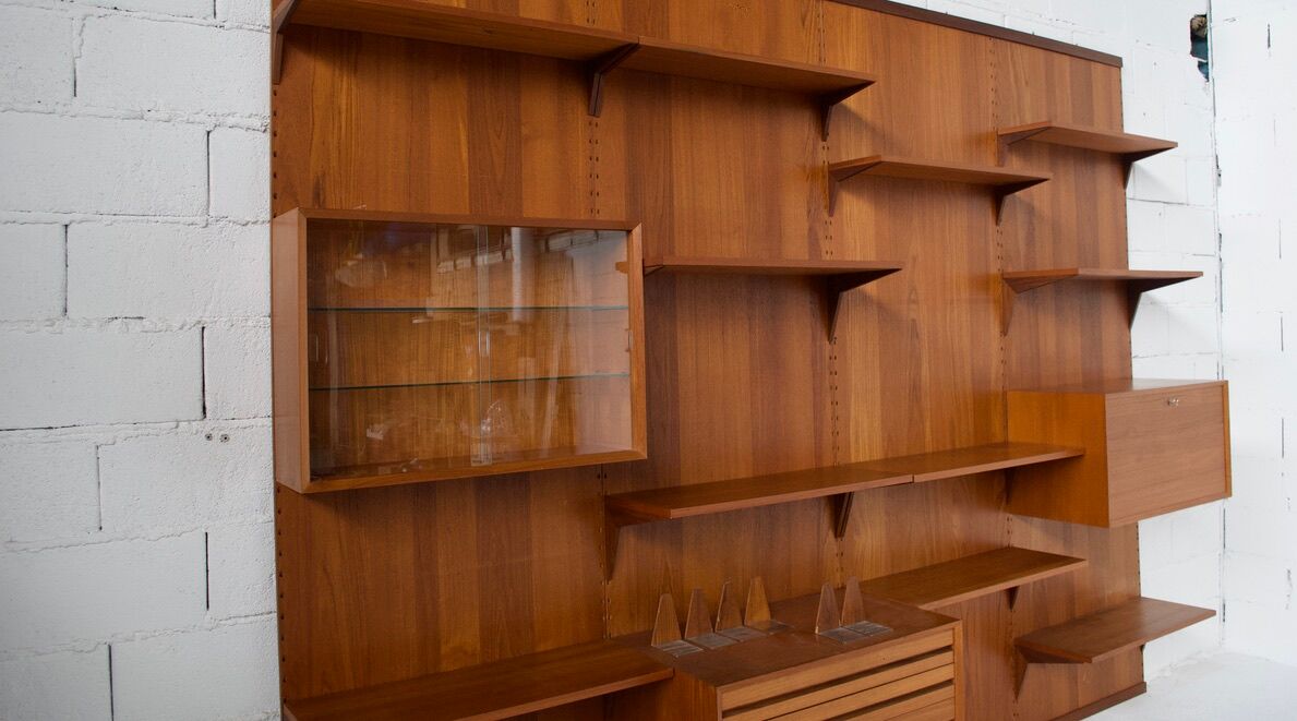 Cado Poul Cadovius teck panelal system 1959