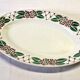 Antique oval dish from Sarreguemines, "Turbigo" model