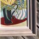 Framed painting