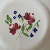 Assiettes dessert bagatelle Luneville KG