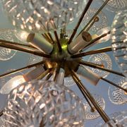 Dandelion, Sputnik chandelier by Kamenicky Senov, 1970