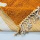 Handmade Moroccan Berber rug, orange, size 150 x 250 cm