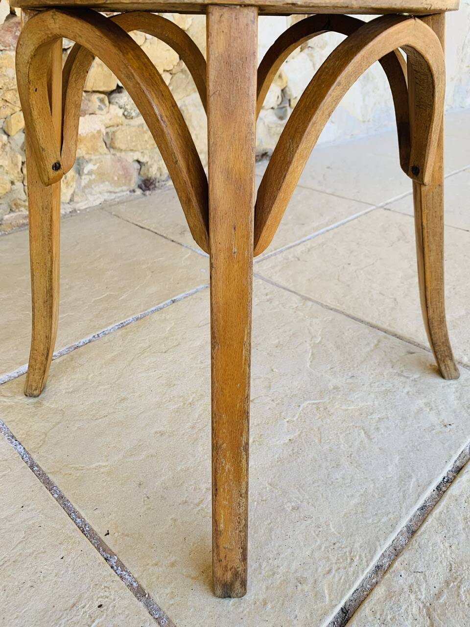 Pair of Vintage Baumann Stools, Model 92, Circa 50s/60s