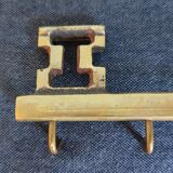 Key holder in the shape of a vintage key