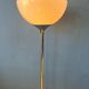 Space Age Guzzini Mid Century floor lamp with white acrylic shade