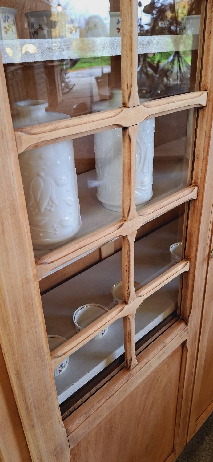 Old display case
