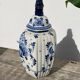 Pot couvert Delft bleu et blanc