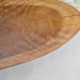 Solid wood coffee table, tree trunk