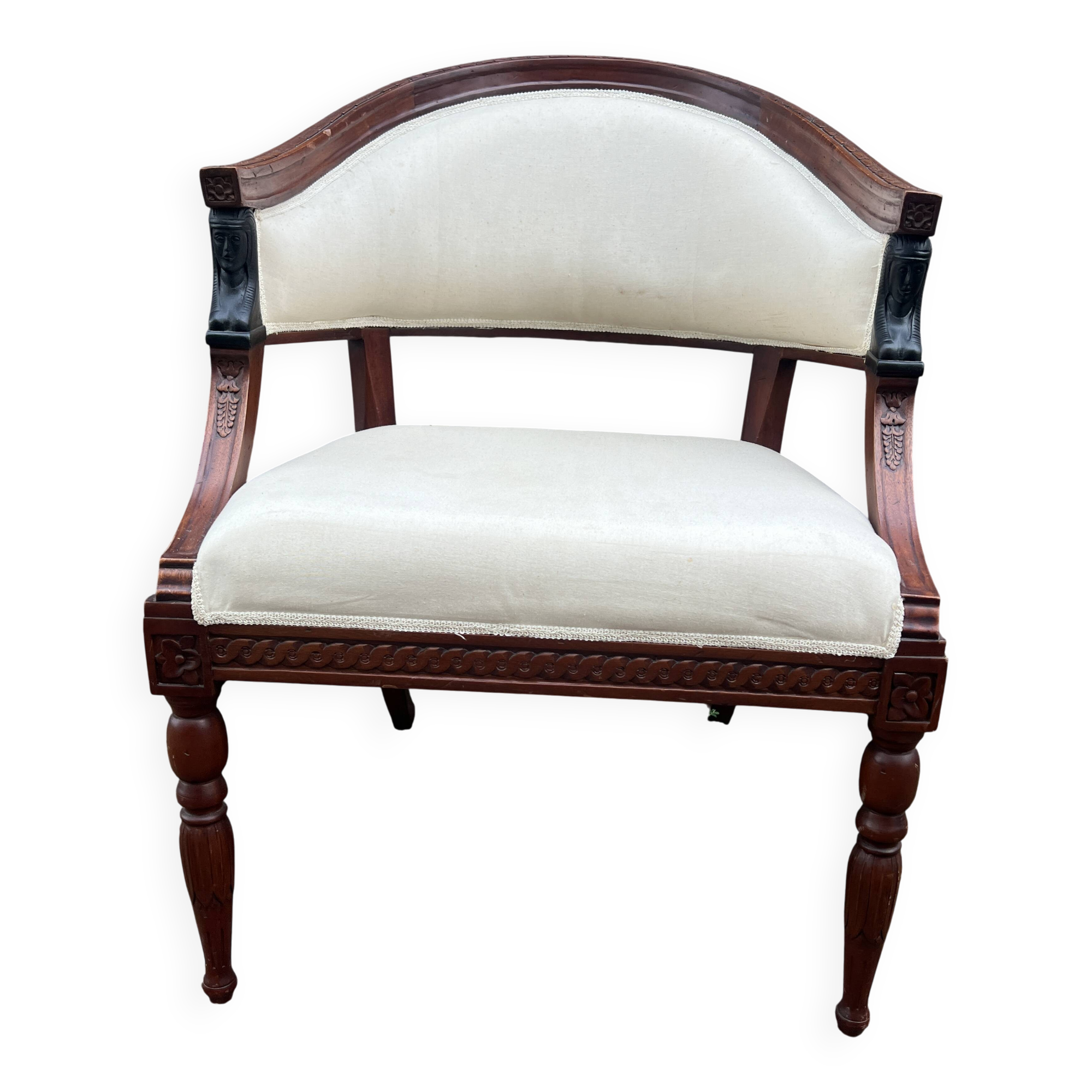 Gondola armchair, Return from Egypt style