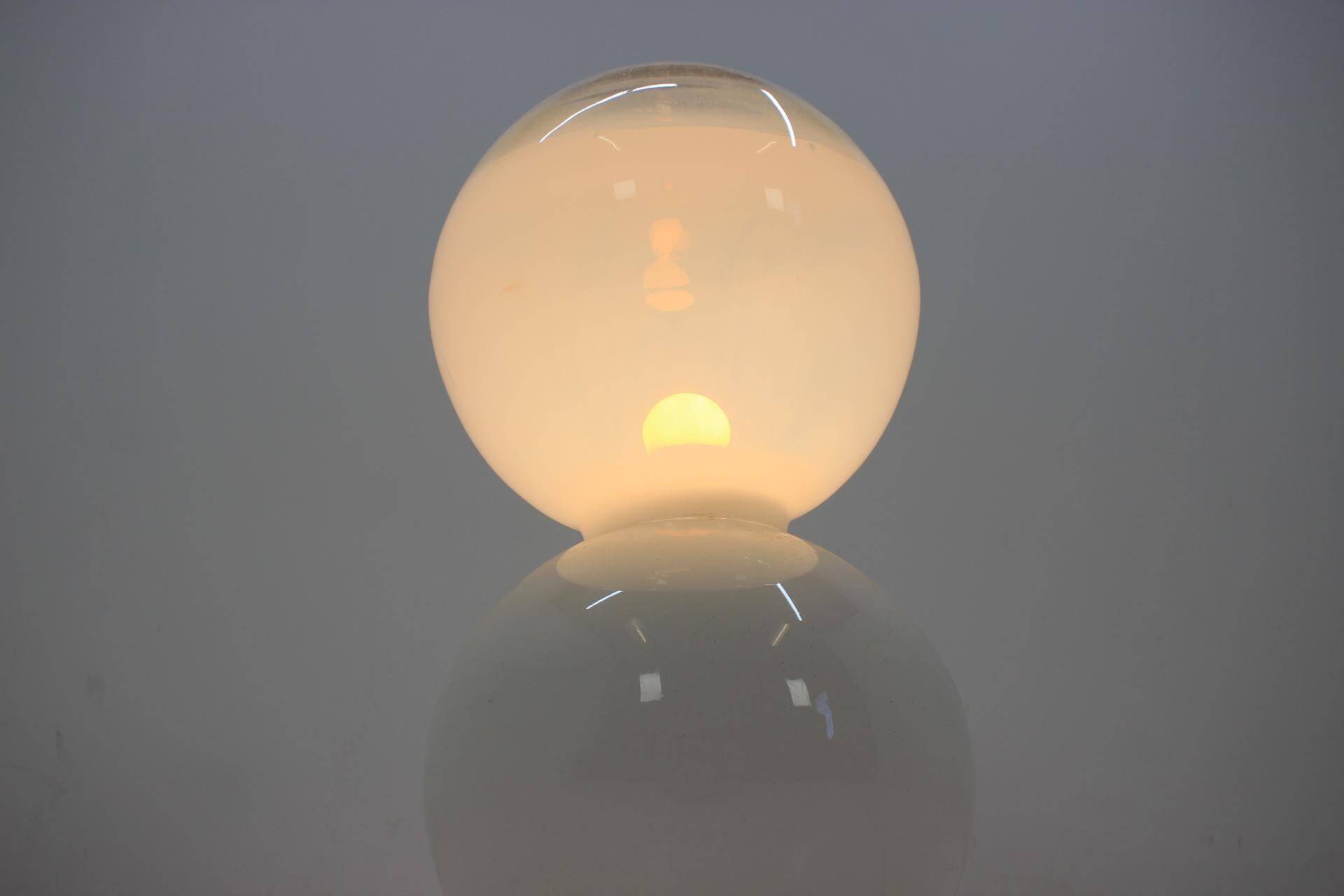 Design Hotel Midcentury Art Glass Floor Lamp, 1960s