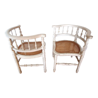 2 chaises d'angle
