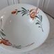 Salad bowl earthenware new Givors years 30-40