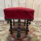 Banc - Repose pied style Louis XIII