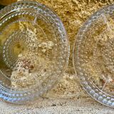 2 glass bottle coasters