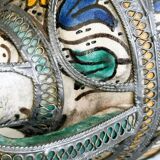 Berrada decorative pitcher made of pewter.