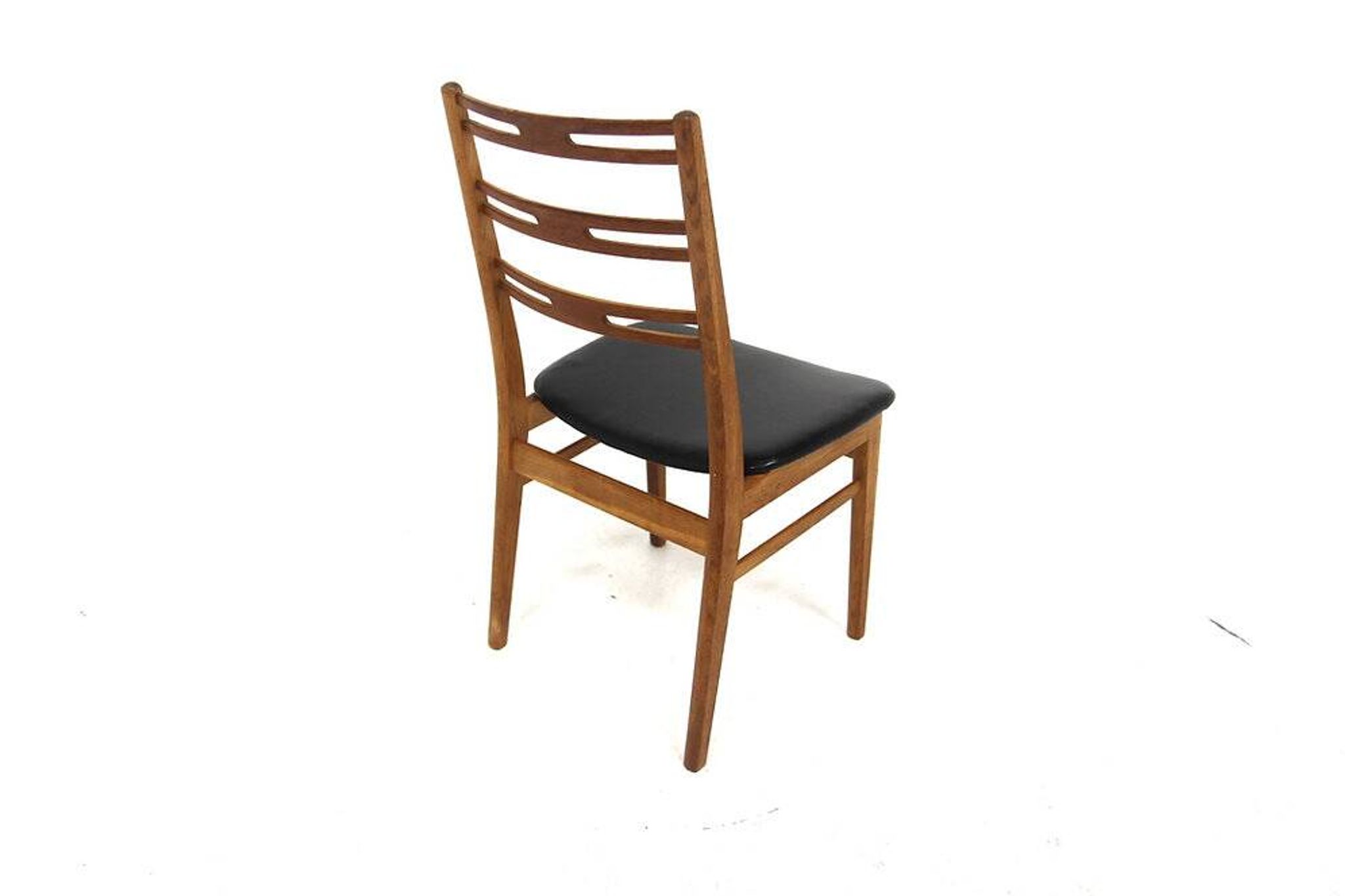 Set of 4 Scandinavian oak chairs, Sweden, 1960