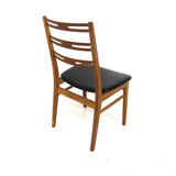 Set of 4 Scandinavian oak chairs, Sweden, 1960