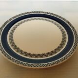 Six small sapphire plates from Villeroy & Boch