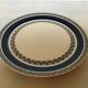 Six small sapphire plates from Villeroy & Boch