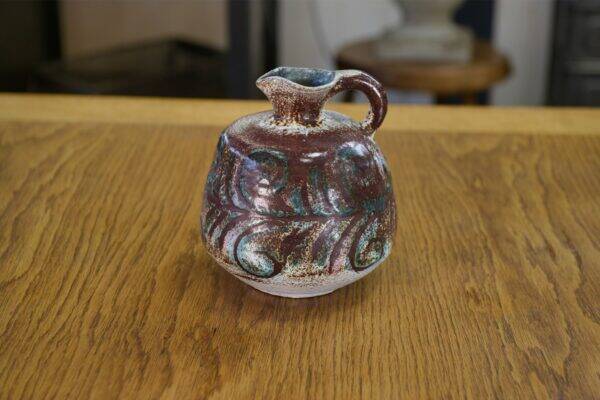 Accolay ceramic pitcher 1950s