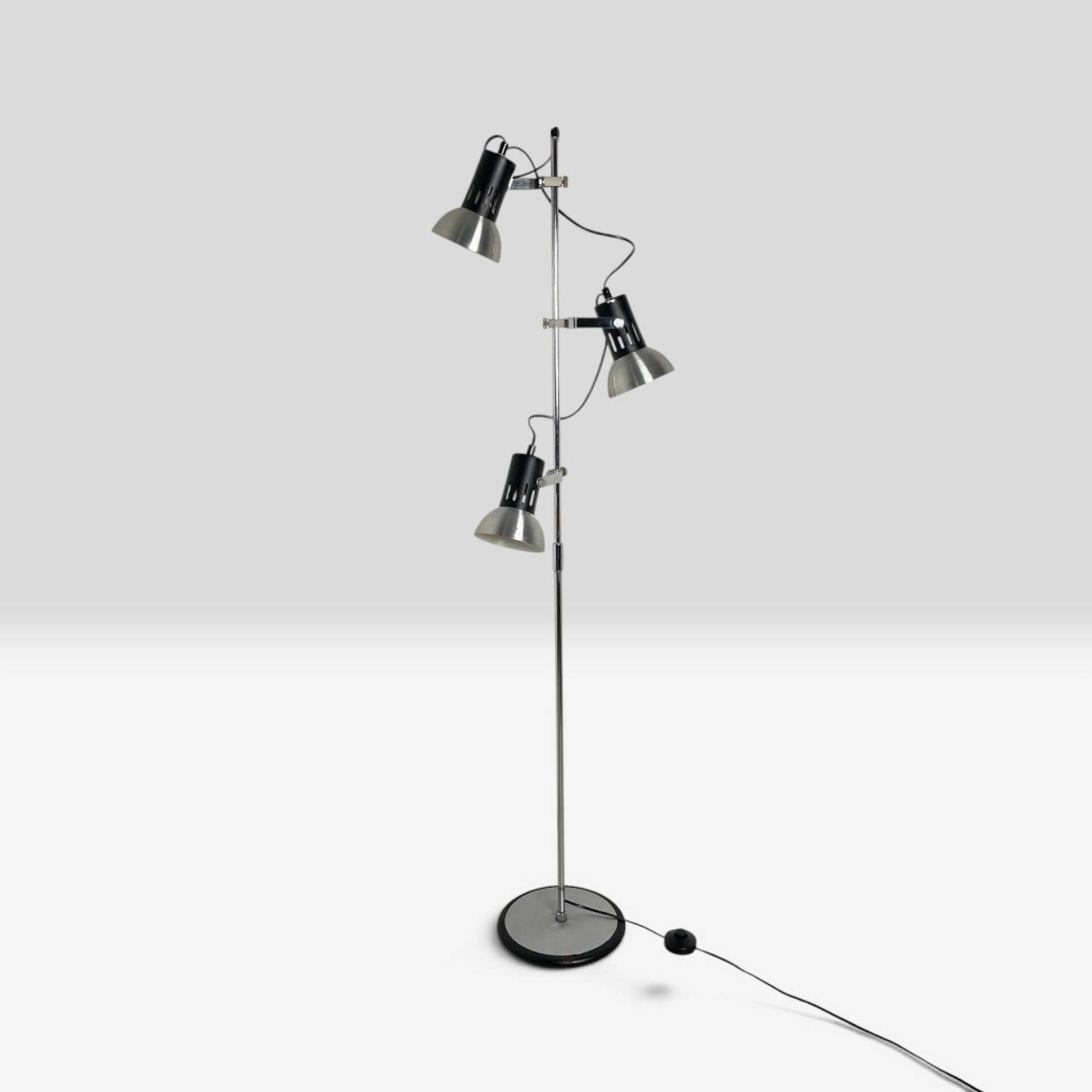 Lampadaire 3 spots années 80