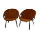 Beautiful Pair of Lusch Erzeugnis Balloon Chairs