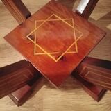 Inlaid side table